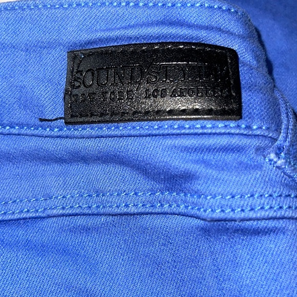 Sound/Style Jessie elite comfort stretch vital stretch cobalt blue jeans size 8 - Picture 2 of 8